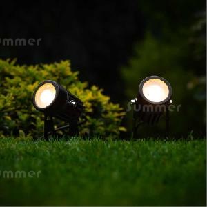 LOG CABINS xx - Solar powered spot lights - no running costs