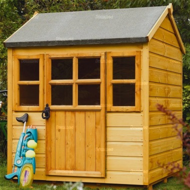 Rowlinson Little Lodge Playhouse - Shiplap, Georgian, FSC® Certified