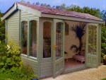 Side Door Apex Summerhouse 517 - Double Doors, Toughened Glass Side Door Apex Summerhouse 517 - Double Doors, Toughened Glass